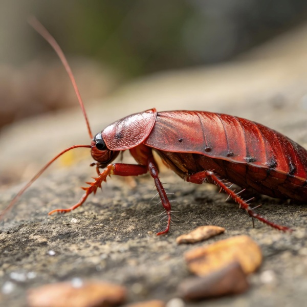 cucaracha roja grande​